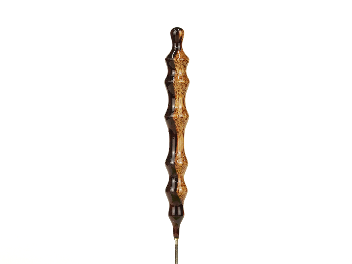 Hardwood Pottery Needle Tool (Black Walnut + Livewood)