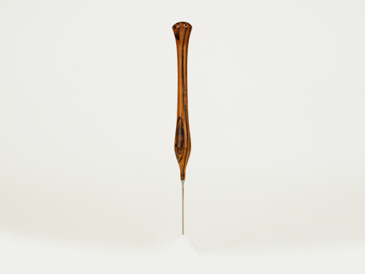 Hardwood Pottery Needle Tool (Bacote Wood)