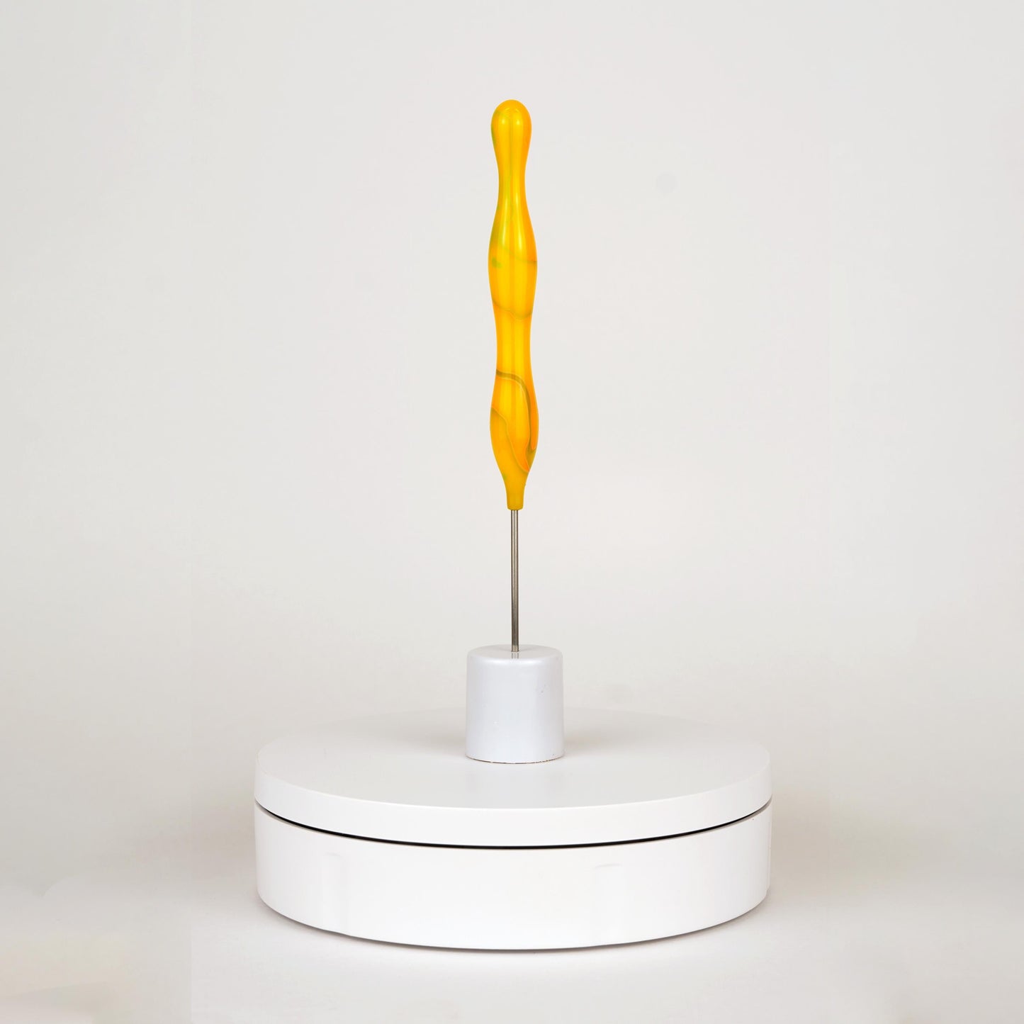 Pottery Needle Tool - Yellow Swirls - 180mm