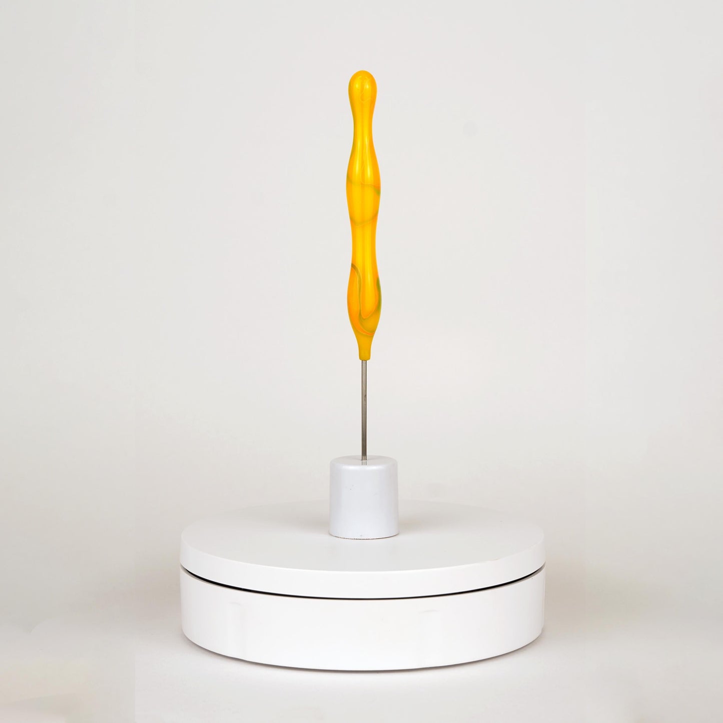 Pottery Needle Tool - Yellow Swirls - 180mm