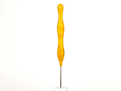 Pottery Needle Tool - Yellow Swirls - 180mm