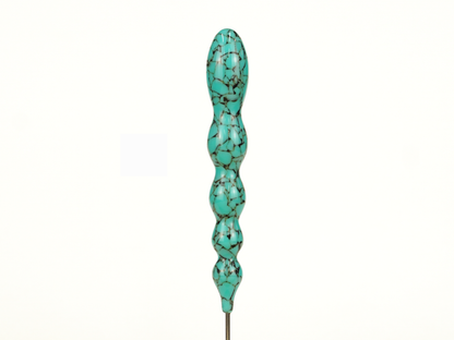 Pottery Needle Tool - Turquois Bloom - 180mm