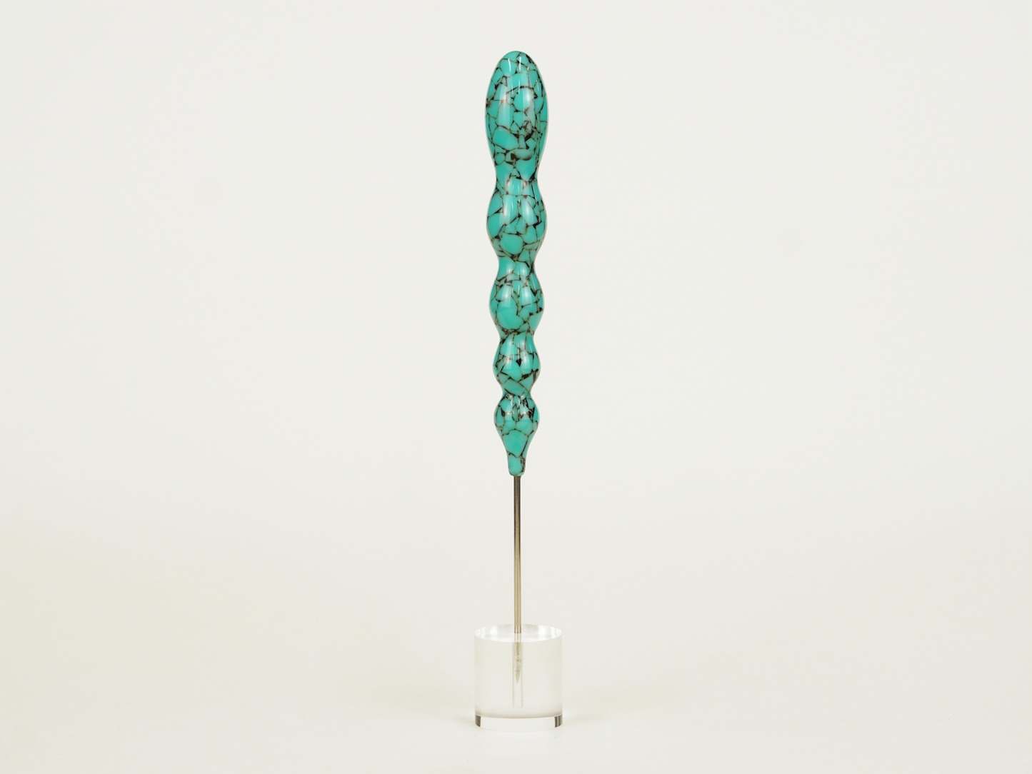 Pottery Needle Tool - Turquois Bloom - 180mm