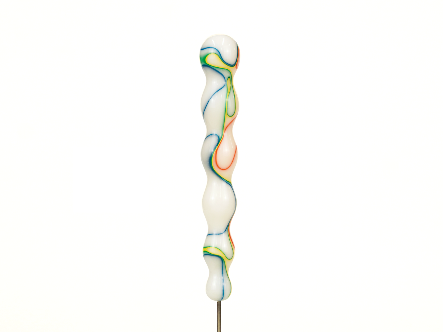 Pottery Needle Tool - Cotton Candy Swirl - 190mm